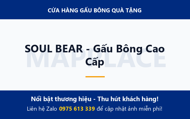 SOUL BEAR - Gấu Bông Cao Cấp