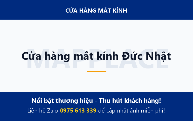 Cửa hàng mắt kính Đức Nhật