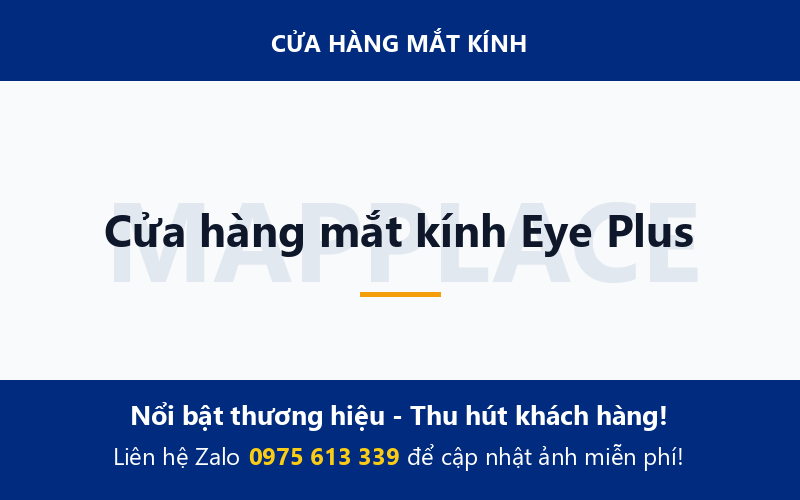 Cửa hàng mắt kính Eye Plus