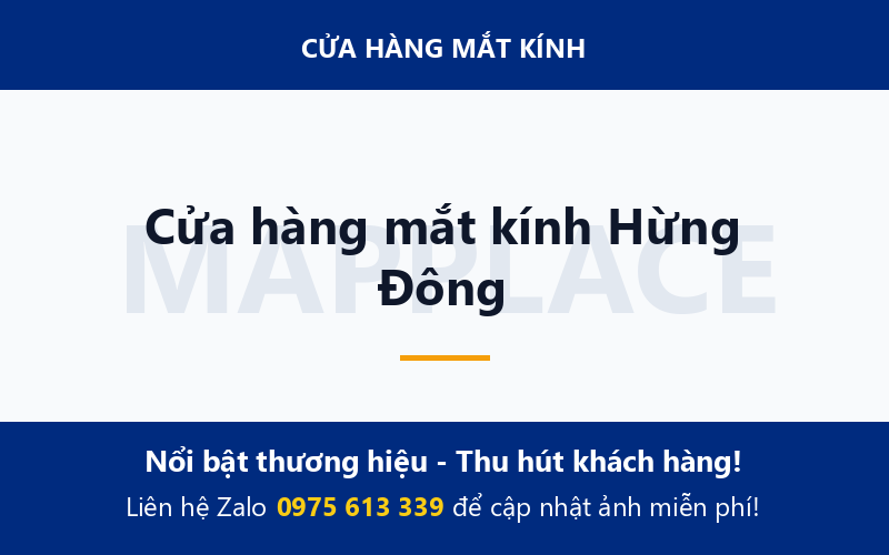 Cửa hàng mắt kính Hừng Đông