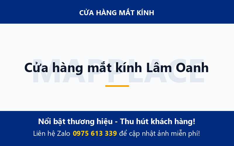 Cửa hàng mắt kính Lâm Oanh