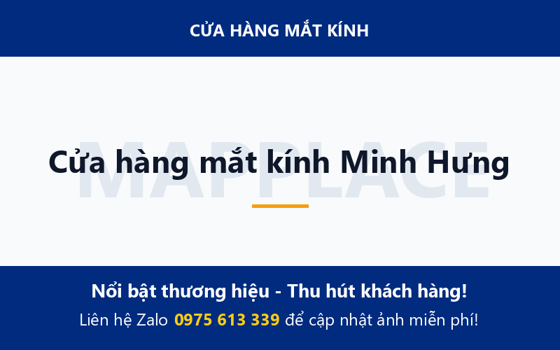 Cửa hàng mắt kính Minh Hưng