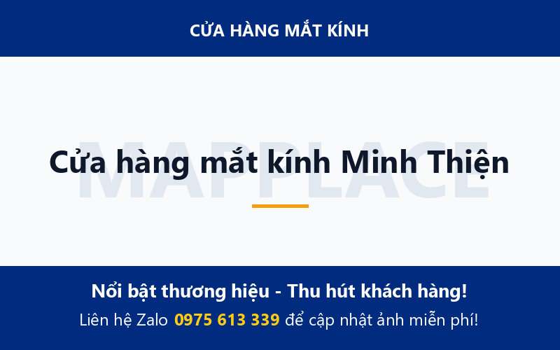 Cửa hàng mắt kính Minh Thiện