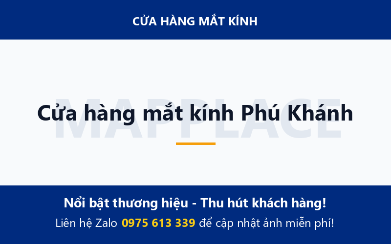 Cửa hàng mắt kính Phú Khánh