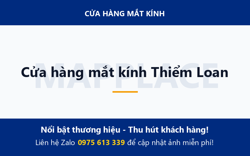 Cửa hàng mắt kính Thiểm Loan