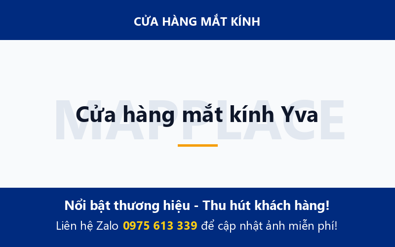Cửa hàng mắt kính Yva