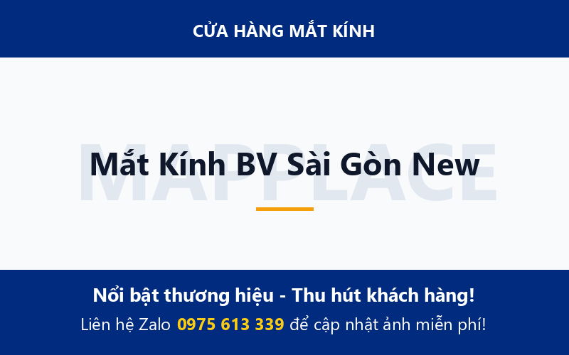 Mắt Kính BV Sài Gòn New