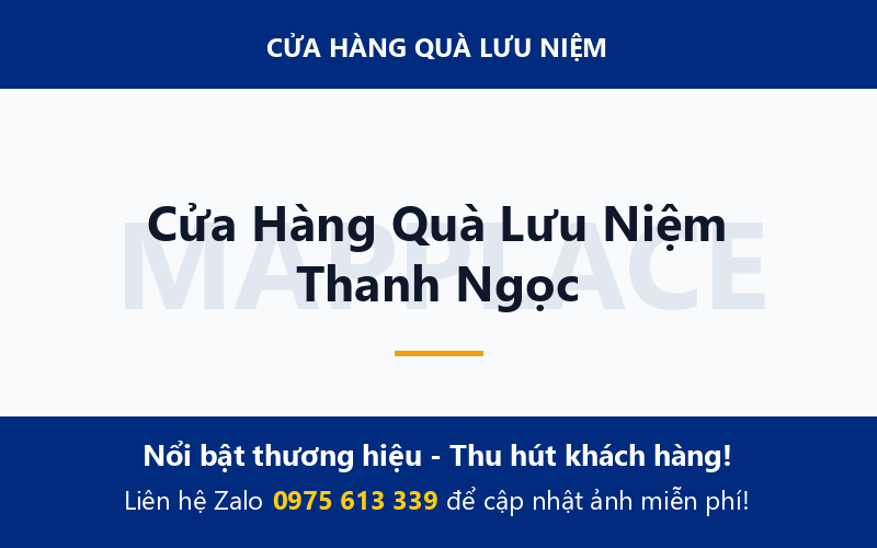 Cửa Hàng Quà Lưu Niệm Thanh Ngọc