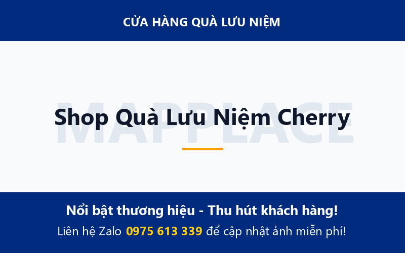 Shop Quà Lưu Niệm Cherry