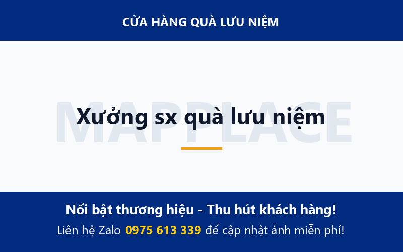 Xưởng sx quà lưu niệm