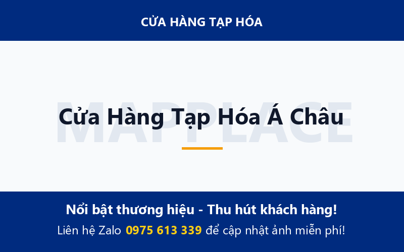 Cửa Hàng Tạp Hóa Á Châu
