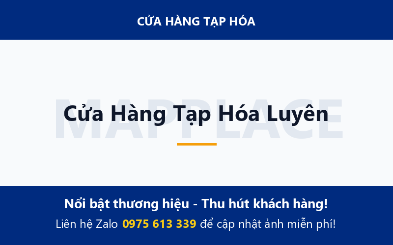 Cửa Hàng Tạp Hóa Luyên