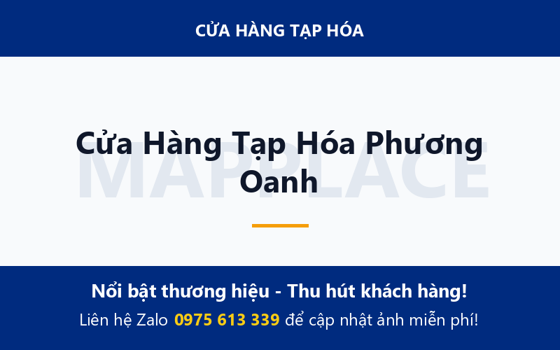 Cửa Hàng Tạp Hóa Phương Oanh