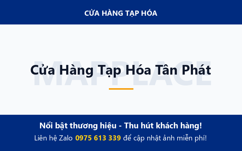 Cửa Hàng Tạp Hóa Tân Phát
