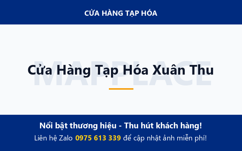 Cửa Hàng Tạp Hóa Xuân Thu