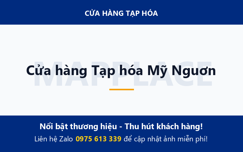 Cửa hàng Tạp hóa Mỹ Nguơn