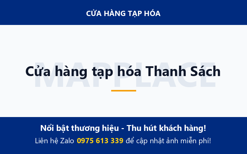 Cửa hàng tạp hóa Thanh Sách
