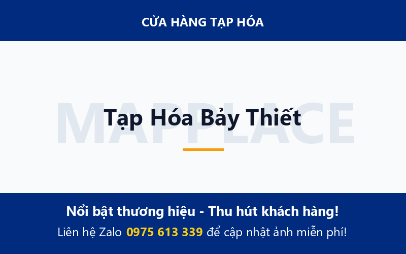Tạp Hóa Bảy Thiết