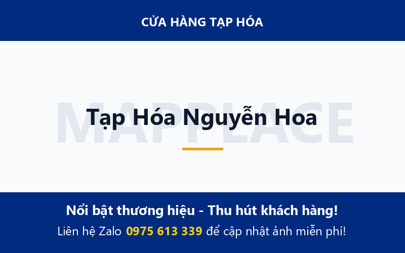 Tạp Hóa Nguyễn Hoa