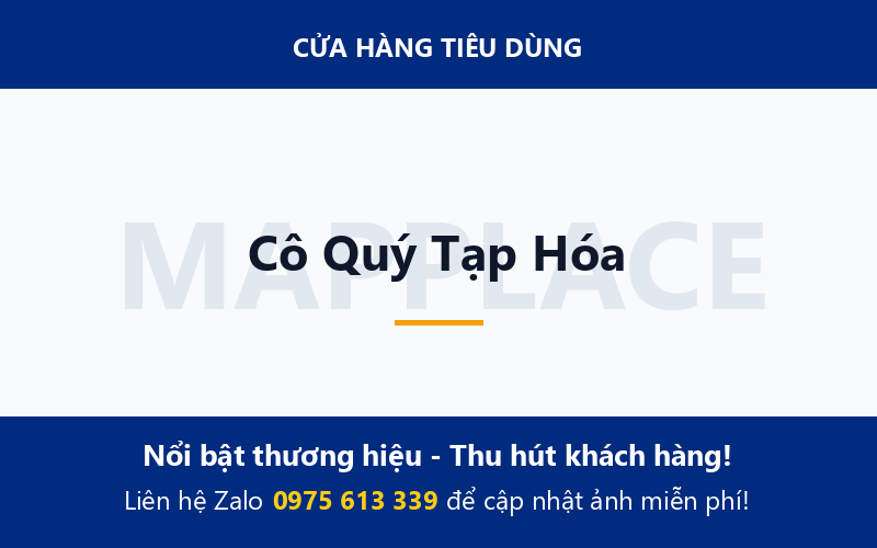 Cô Quý Tạp Hóa