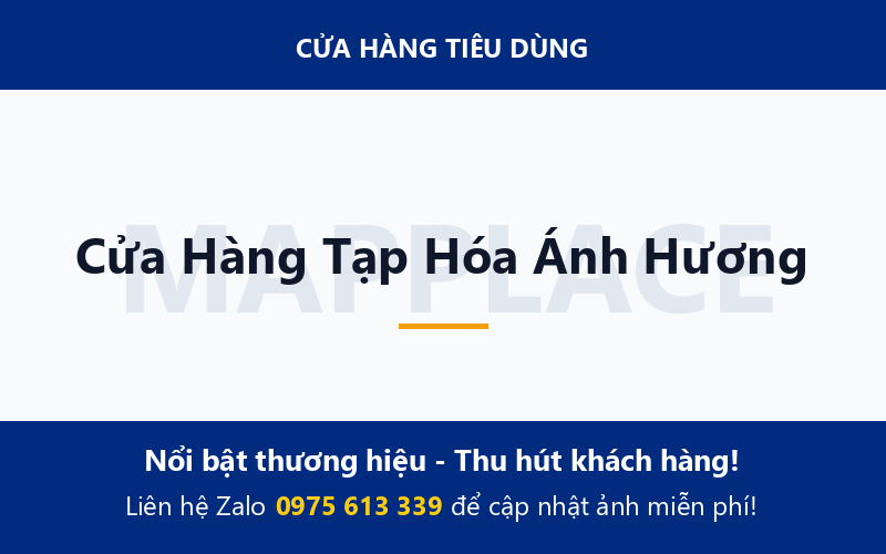 Cửa Hàng Tạp Hóa Ánh Hương