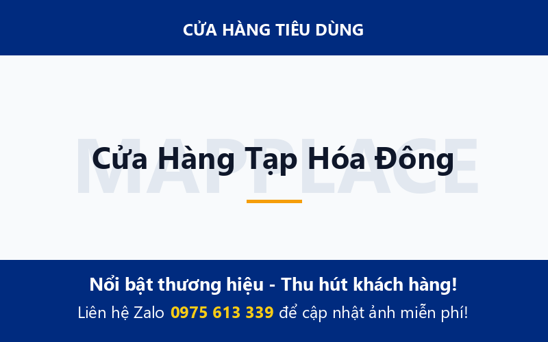 Cửa Hàng Tạp Hóa Đông