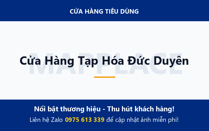 Cửa Hàng Tạp Hóa Đức Duyên