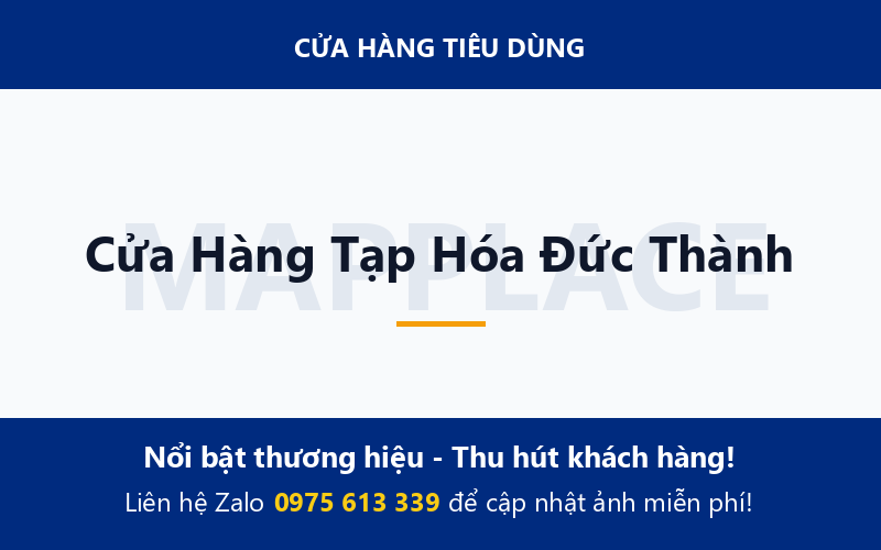 Cửa Hàng Tạp Hóa Đức Thành