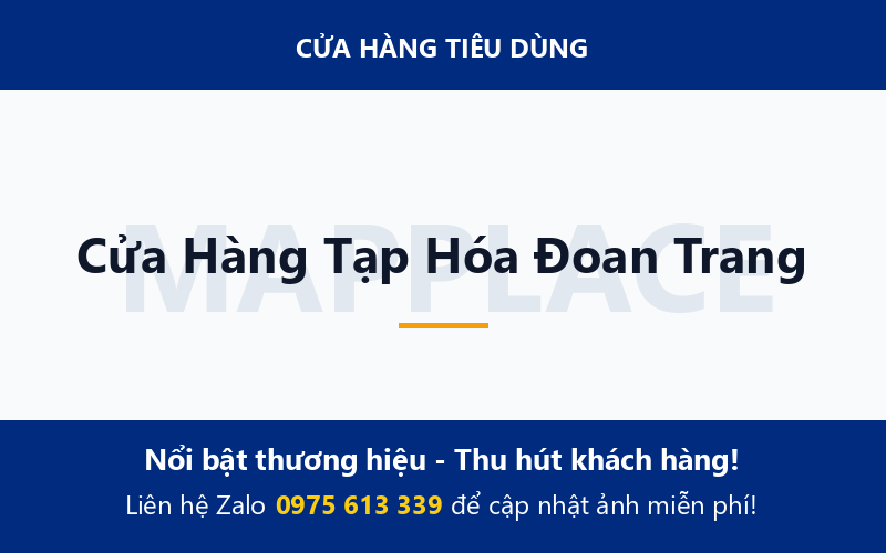 Cửa Hàng Tạp Hóa Đoan Trang