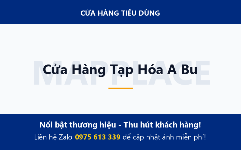Cửa Hàng Tạp Hóa A Bu