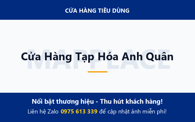 Cửa Hàng Tạp Hóa Anh Quân