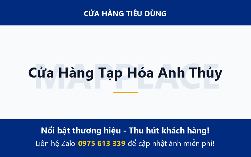 Cửa Hàng Tạp Hóa Anh Thủy