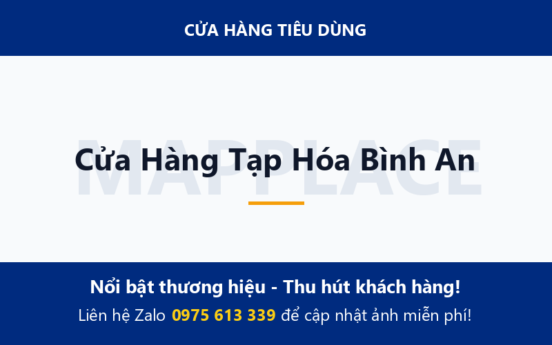 Cửa Hàng Tạp Hóa Bình An