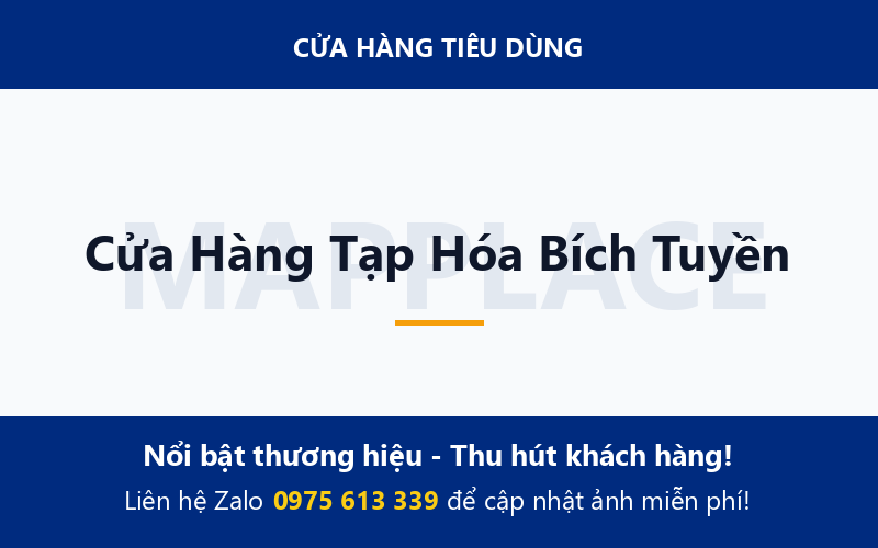 Cửa Hàng Tạp Hóa Bích Tuyền
