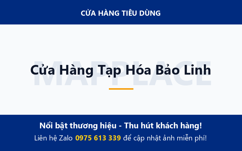 Cửa Hàng Tạp Hóa Bảo Linh