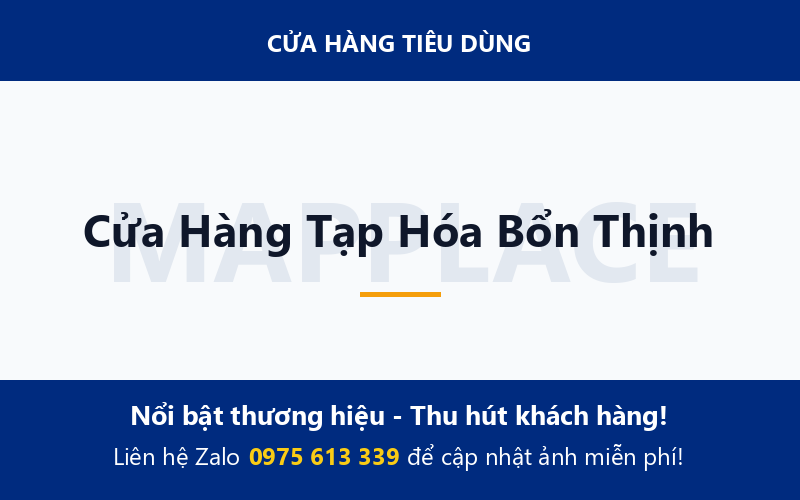 Cửa Hàng Tạp Hóa Bổn Thịnh