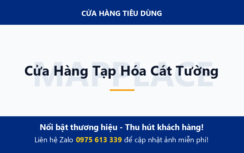Cửa Hàng Tạp Hóa Cát Tường