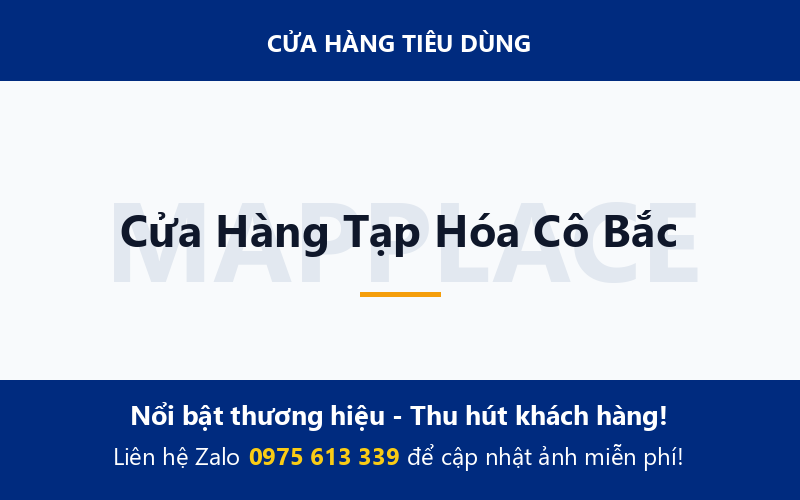 Cửa Hàng Tạp Hóa Cô Bắc