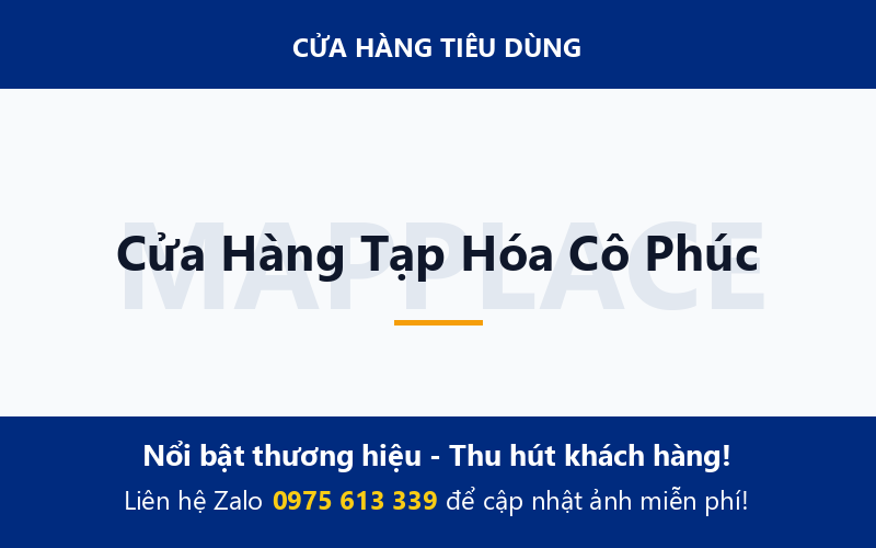 Cửa Hàng Tạp Hóa Cô Phúc