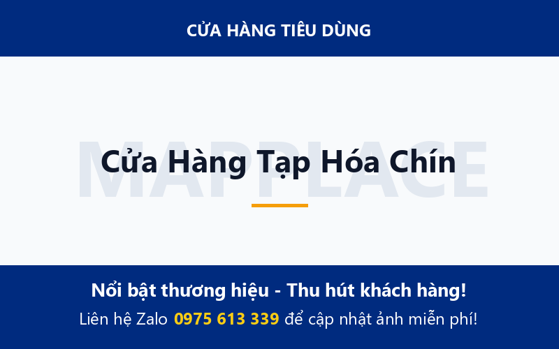 Cửa Hàng Tạp Hóa Chín