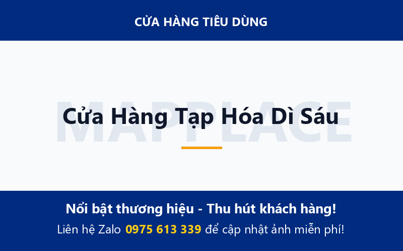 Cửa Hàng Tạp Hóa Dì Sáu