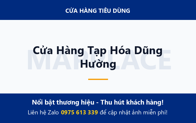 Cửa Hàng Tạp Hóa Dũng Hường