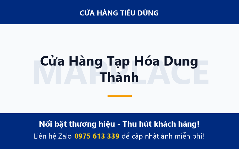 Cửa Hàng Tạp Hóa Dung Thành
