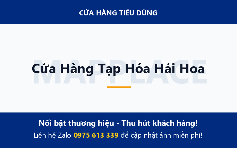 Cửa Hàng Tạp Hóa Hải Hoa