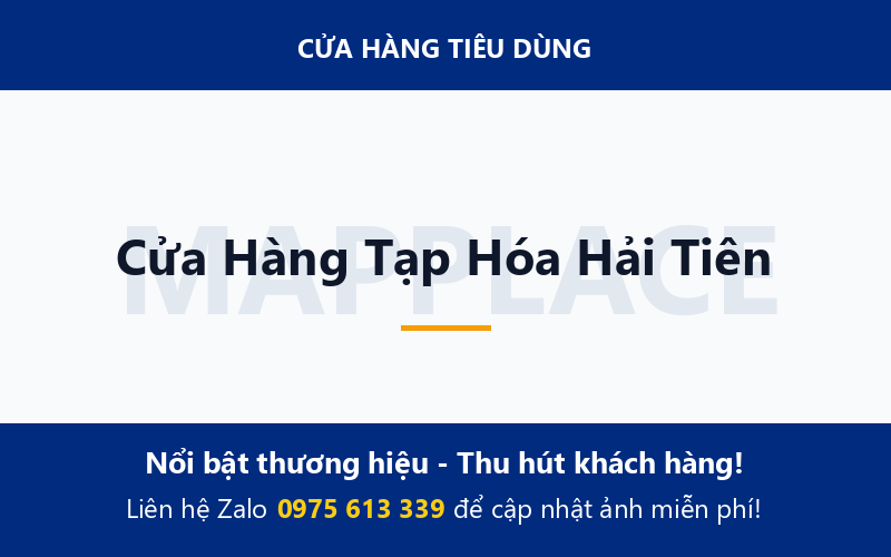 Cửa Hàng Tạp Hóa Hải Tiên