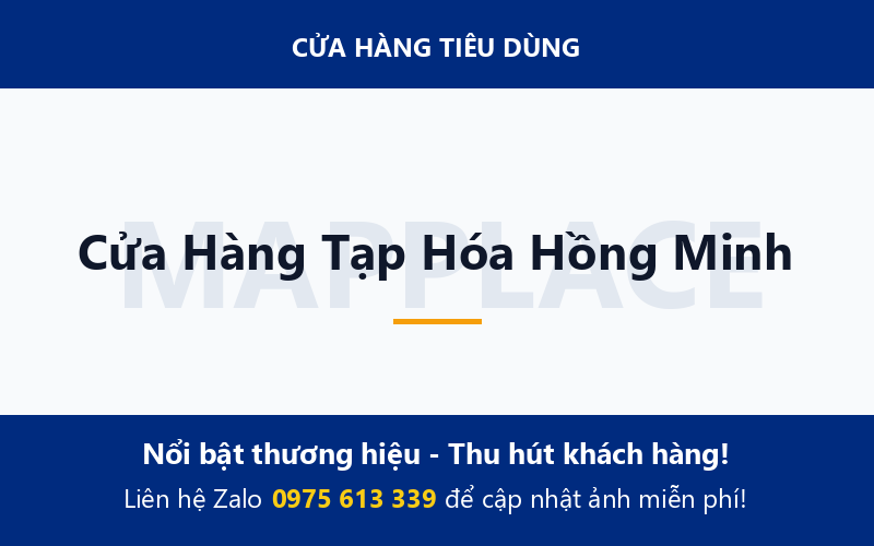 Cửa Hàng Tạp Hóa Hồng Minh