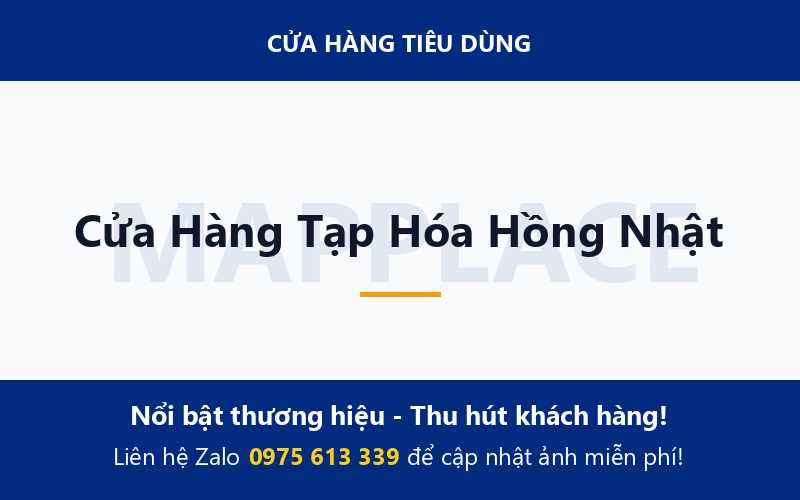 Cửa Hàng Tạp Hóa Hồng Nhật