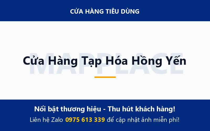 Cửa Hàng Tạp Hóa Hồng Yến