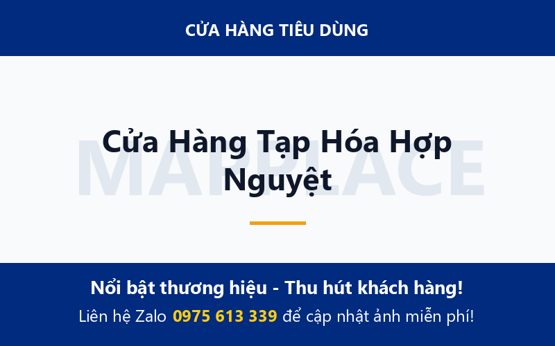Cửa Hàng Tạp Hóa Hợp Nguyệt