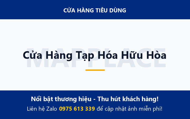 Cửa Hàng Tạp Hóa Hữu Hòa